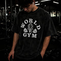WORLD GYM T-SHIRT - ATHLETIC FIT | INDOMINUS