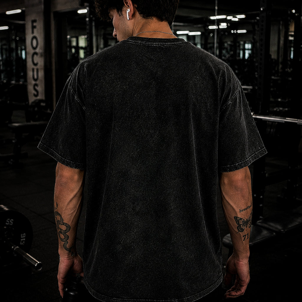 WORLD GYM T-SHIRT - ATHLETIC FIT | INDOMINUS