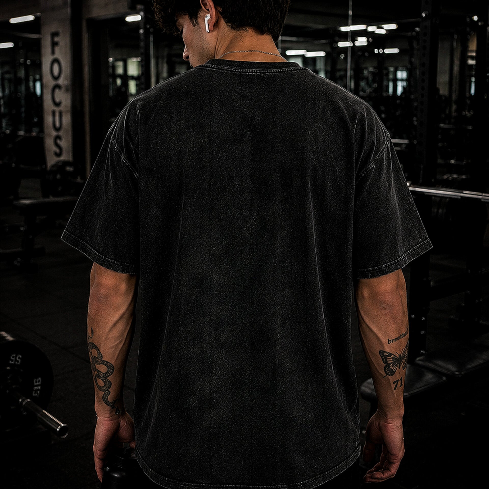 WORLD GYM T-SHIRT - ATHLETIC FIT | INDOMINUS